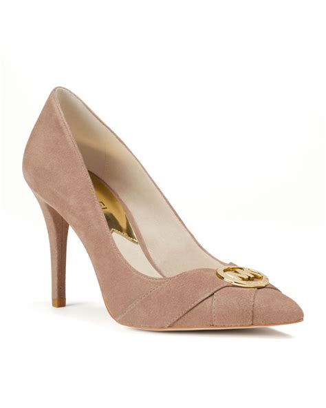 michael michael kors caroline suede pumps|Michael michael kors caroline pump + FREE SHIPPING.